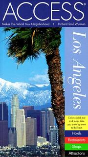 Access Los Angeles by Richard Saul Wurman
