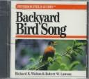 Cover of: Peterson Field Guide(R) to Backyard Bird Song (Peterson Field Guide Series)
