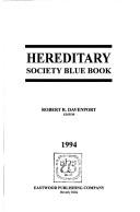 Hereditary Society Blue Book by Robert R. Davenport