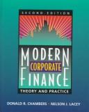 Modern corporate finance by Donald R. Chambers