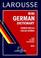 Cover of: Larousse Mini German-English English-German Dictionary