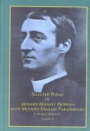 Cover of: Selected Poems of Gerard Manley Hopkins With Modern English Paraphrases (Studies in British Literature)