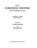 Cover of: European Writers: The Twentieth Century (European Writers)