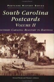 Cover of: South Carolina In Postcards Volume II (South Carolina in Postcards)