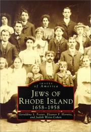 Cover of: Jews Of Rhode Island | Geraldine S. Foster