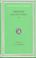 Cover of: Selected Orations (Loeb Classical Library)