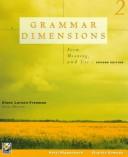 Cover of: Grammar Dimension Book 2 (Grammar Dimensions)