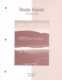 Cover of: Study Guide to accompany Fundamentals of Corporate Finance by Richard A. Brealey, Stewart C Myers, Alan J. Marcus, Richard Brealey, Stewart Myers, Alan Marcus