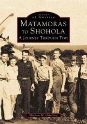 Cover of: Matamoras to Shohola by Matthew O. Osterberg, Matthew O. Osterberg