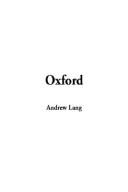 Cover of: Oxford by Andrew Lang