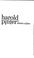 Cover of: Harold Pinter