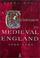 Cover of: A Companion to Medieval England, 1066-1485