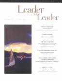 Cover of: Leader to Leader (LTL), Spring 2002 (J-B Leader to Leader Institute/PF Drucker Foundation)