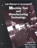 Cover of: Lab Manual to Accompany Machine Tool and Manufacturing Technology (Machine Tools)