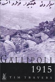 Cover of: Gallipoli 1915