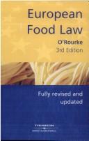 Cover of: European Food Law