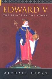 Cover of: Edward V: The Prince in the Tower