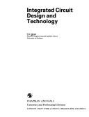 Cover of: Integrated Circuit Design and Technology by M. J. Morant