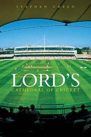 Cover of: Lord's: the cathedral of cricket