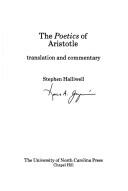 Cover of: The Poetics of Aristotle: Translation and Commentary