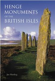 Cover of: Henge monuments of the British Isles by Jan Harding
