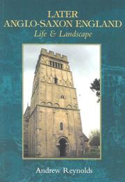Cover of: Later Anglo-Saxon England: life & landscape