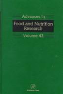 Cover of: Advances in Food and Nutrition Research by John E. Kinsella, John E. Kinsella