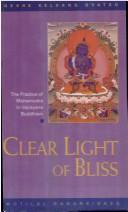 Cover of: Clear Light of Bliss