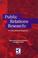 Cover of: Public Relations Research