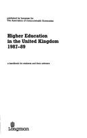 Cover of: Association of Higher Education