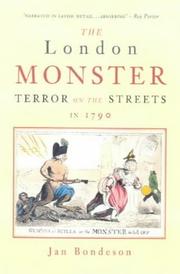 Cover of: The London Monster by Jan Bondeson, Jan Bondeson