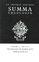 Cover of: Summa Theologiae by Thomas Aquinas