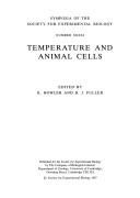 Cover of: Temperature and Animal Cells