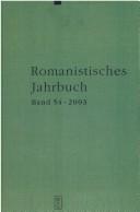 Cover of: Romanistisches Jahrbuch  2003