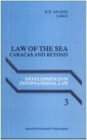 Front cover of Developments in International Law by Anand