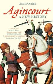 Cover of: Agincourt by Anne Curry