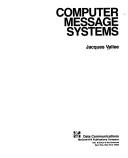 Cover of: Computer Message Systems by Jacques Valee