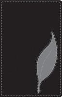 Cover of: The One Year Bible: New Living Translation, Black and Grey, Leatherlike, Slimline (One Year Bible: New Living Translation)