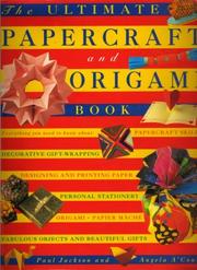 Cover of: Papercraft and Origami by 