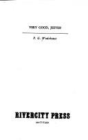 Cover of: Very Good, Jeeves | P. G. Wodehouse