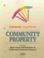 Cover of: Community Property