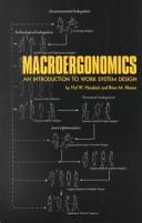 Cover of: Macroergonomics : An Introduction to Work System Design (HFES Issues in Human Factors and Ergonomics Book Series Volume 2)