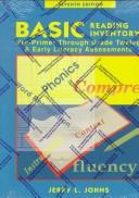 Basic reading inventory by Jerry L. Johns
