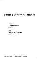 Cover of: Free electron lasers