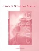 Cover of: Chemistry (Student Solutions Manual, 7th Edition)