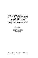 Cover of: The Pleistocene old world: regional perspectives