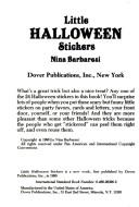 Cover of: Little Halloween Stickers by Nina Barbaresi