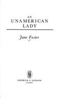 Cover of: An Unamerican Lady