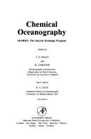 Cover of: Chemical Oceanography: Searex : The Sea/Air Exchange Program