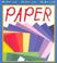 Cover of: Paper (Materials, Materials, Materials)